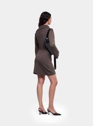  Laagam Anouk Grey Short Dress