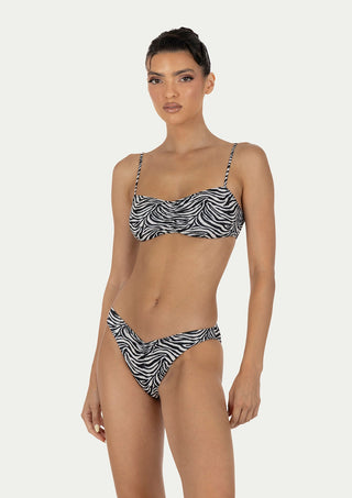 PARAMIDONNA Chica Zebra Two-piece Swimsuit