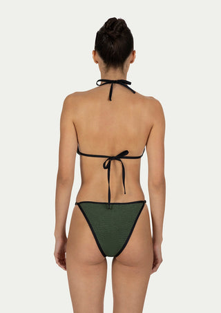  PARAMIDONNA Klara Forest Green Two-piece Swimsuit