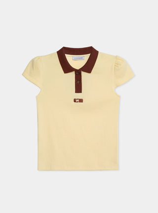  Laagam Erya Butter Polo T-shirt