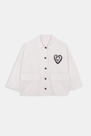  Rita Row Stelle Heart Print Jacket