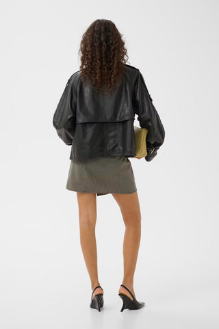 Giacca Gzavic Leather  Black