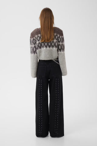 Gestuz Pullover Gzzarina Grey Multi Comb