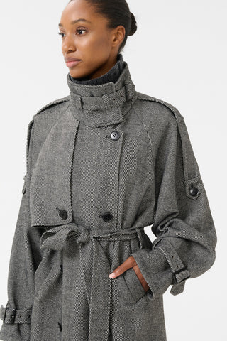  Gestuz Gzavic Black/Grey Coat