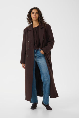 Cappotto Gzvenja Long  Ganache / Brown