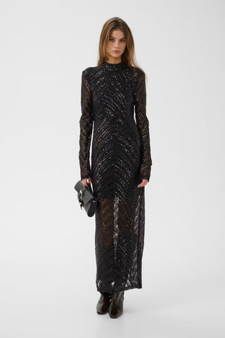 Abito in Paillettes Nero “Gzseyla”