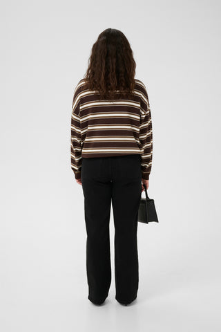  Gestuz Gzpaige Molé/dark Beech/egret Long-sleeved Polo