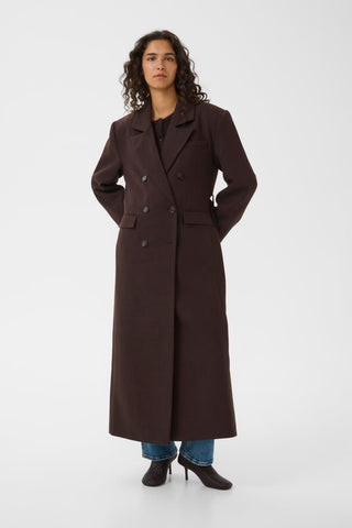 Cappotto Gzvenja Long  Ganache / Brown