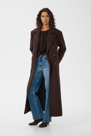 Cappotto Gzvenja Long  Ganache / Brown