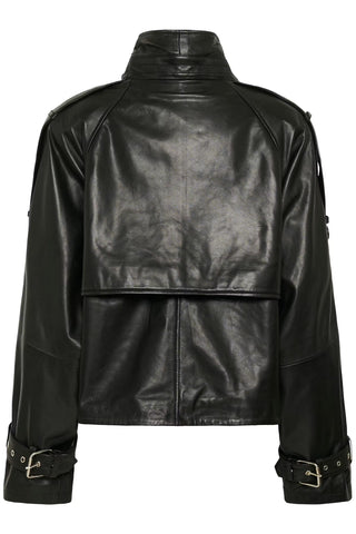 Giacca Gzavic Leather  Black