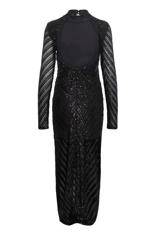Abito in Paillettes Nero “Gzseyla”