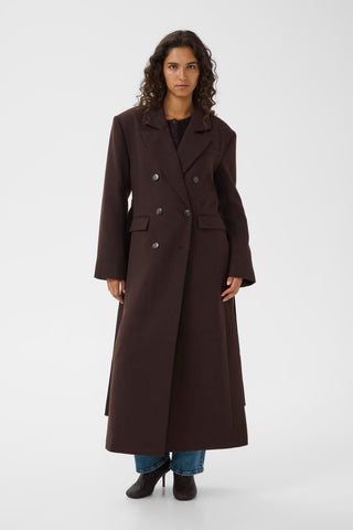 Cappotto Gzvenja Long  Ganache / Brown