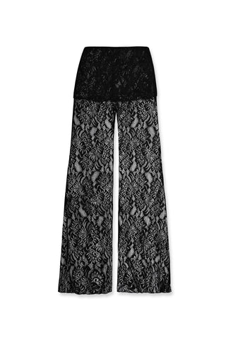  Insomnia Studio Lace Trousers Noir