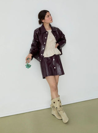  Laagam Bruna Plum Jacket