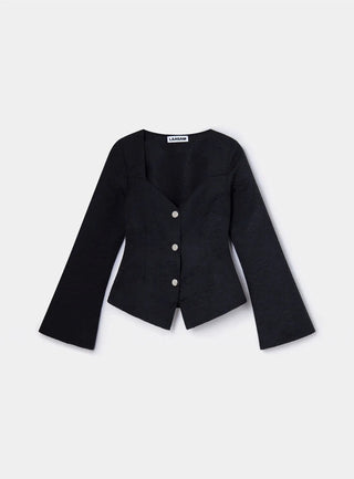  Laagam Ascot Black Blouse