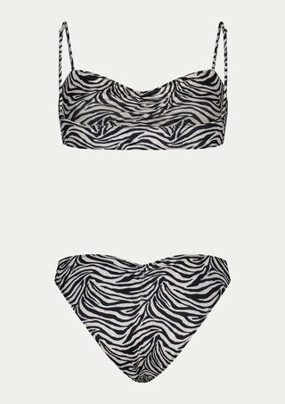  PARAMIDONNA Chica Zebra Two-piece Swimsuit