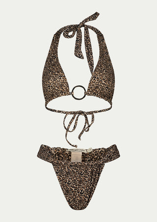  PARAMIDONNA Mirla Leopard Two-piece Swimsuit