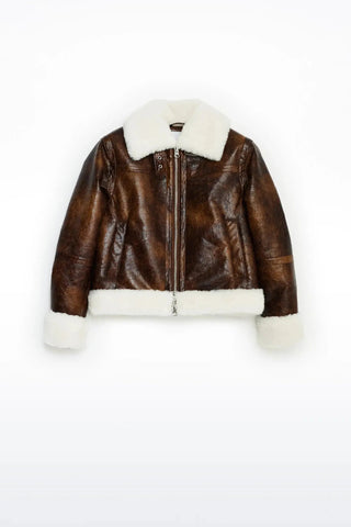  Stand Studio Lorelle Shearling Jacket