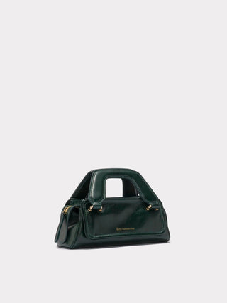 Aim Handmade In Italy Bag Micro Olivia Bottle Green