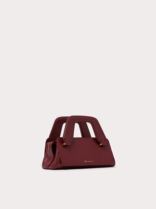Aim Handmade In Italy Bag Mini Olivia Burgundy