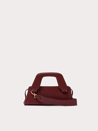  Aim Handmade in Italy Mini Olivia Burgundy Bag
