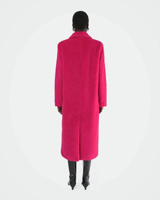 Apparis Fur Coat Astrid Shocking Pink