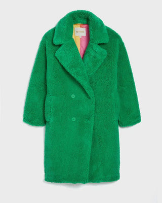 Apparis Fur Coat Dasha Green