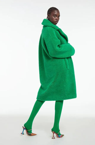 Apparis Fur Coat Dasha Green