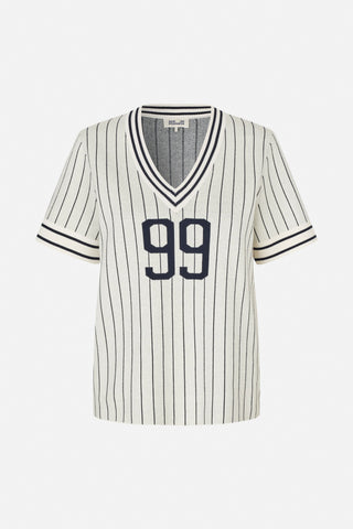  Baum und Pferdgarten Cannie Creme Navy Stripe Sweater