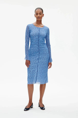  Baum und Pferdgarten Janis Light Blue Mini Rose Dress