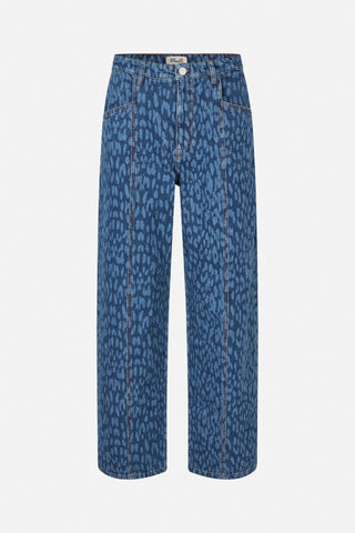  Baum und Pferdgarten Nara Leopard Vintage Blue Jeans