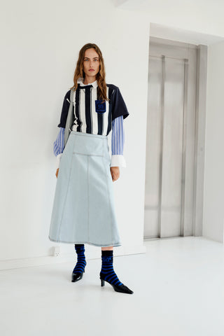  Baum und Pferdgarten Saar Celestial Vintage Blue Skirt