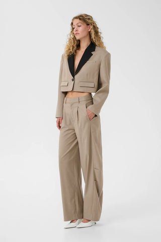 Gestuz Blazer Gznella Olive Sand Melange