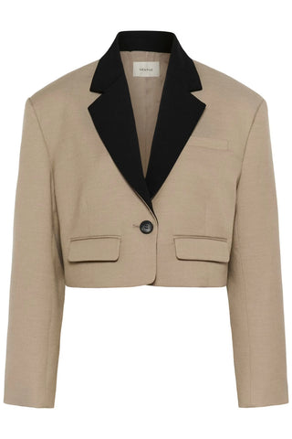 Gestuz Blazer Gznella Olive Sand Melange