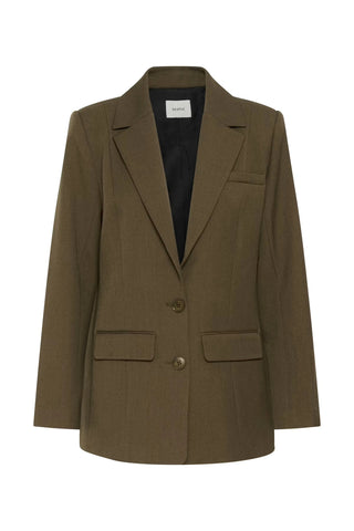 Gestuz Blazer Gzstacy Slate Black Melange / Brown