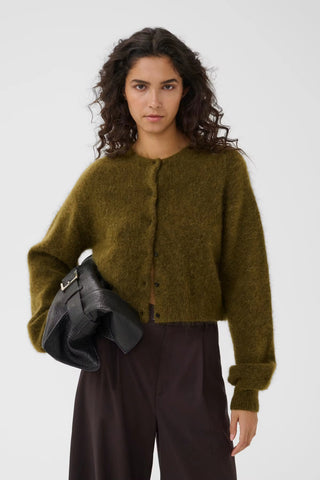 Gestuz Cardigan Gzdebbie Plantation Melange / Brown