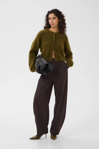 Gestuz Cardigan Gzdebbie Plantation Melange / Brown