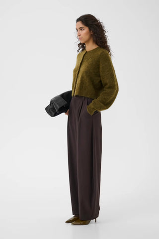 Gestuz Cardigan Gzdebbie Plantation Melange / Brown