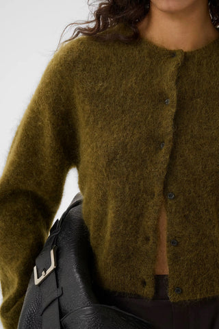 Gestuz Cardigan Gzdebbie Plantation Melange / Brown