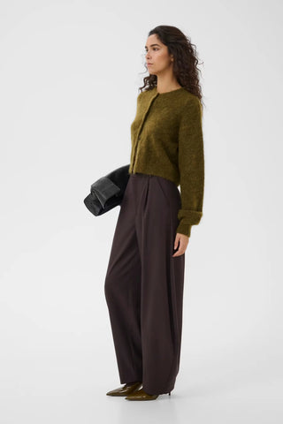 Gestuz Cardigan Gzdebbie Plantation Melange / Brown