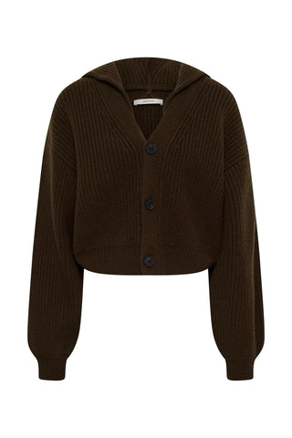 Gestuz Cardigan Gzkamina Slate Black / Brown