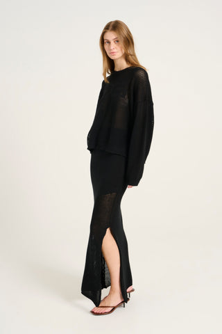 Gestuz Carrygz Black Skirt - Anavi