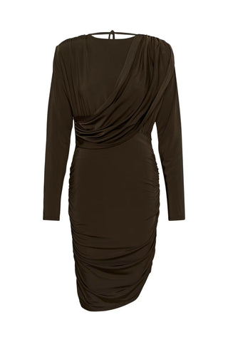 Gestuz Dress Gzjosefi Slate Black / Brown