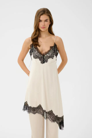 Gestuz Dress Gzlalou Birch / White