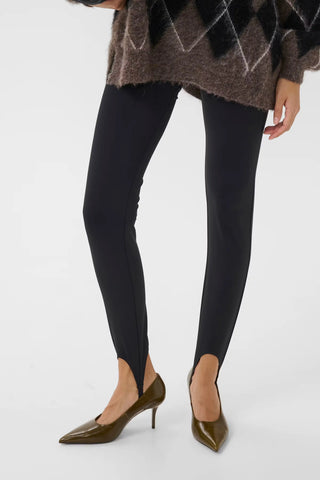 Gestuz Gzlyrose Stirrup Leggings Black