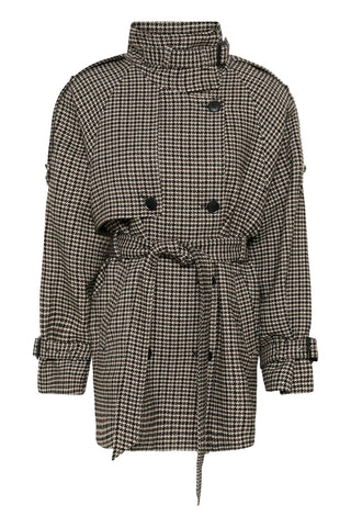 Gestuz Jacket Gzavic Brown/Green Houndstooth