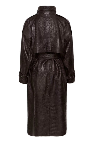 Gestuz Jacket Gzcroline Ganache Croco / Brown
