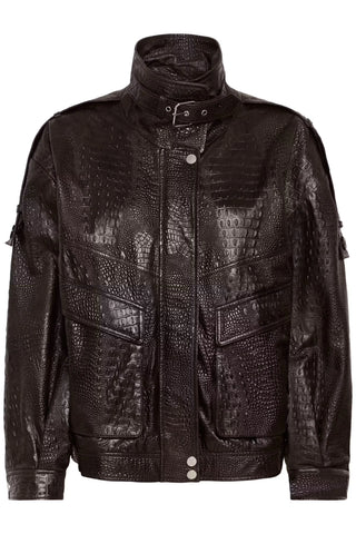 Gestuz Jacket Gztori Ganache Croco / Brown