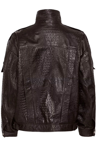 Gestuz Jacket Gztori Ganache Croco / Brown