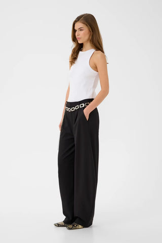 Gestuz Pants Gzcallia Black